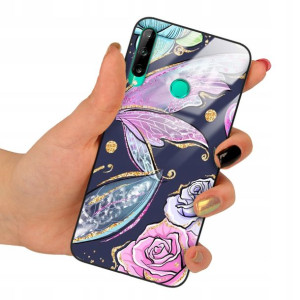 Etui Glass do HUAWEI P40 LITE E Motyle Case Wzory