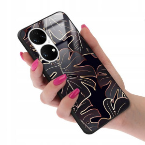 Etui Glass do HUAWEI P50 Case Kolorowe Modne Wzory