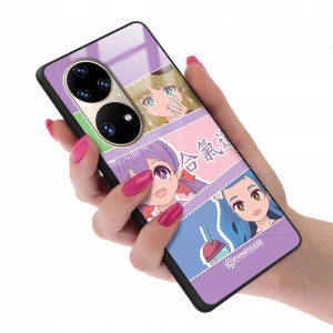 Etui Glass do HUAWEI P50 PRO Obudowa Anime Wzory