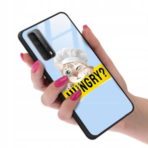 Etui GLASS do HUAWEI Y7A Case TEDDY Misie Wzory