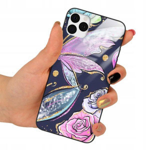 Etui Glass do IPHONE 11 PRO Obudowa Motyle Wzory