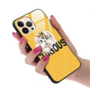 Etui GLASS do IPHONE 13 PRO MAX TEDDY Misie Wzory