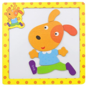 Układanka Magnetyczna Tablica Puzzle - piesek