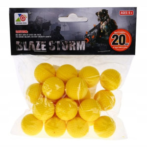 Piankowe Kulki 20 Sztuk Do Karabinów Blaze Storm