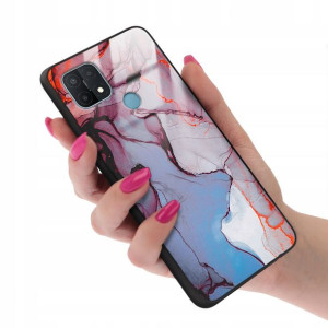 Etui GLASS do OPPO A15 Obudowa Case TOP 100 Wzory