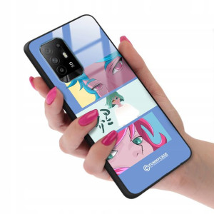Etui Glass do OPPO A94 4G Obudowa Case Anime Wzory