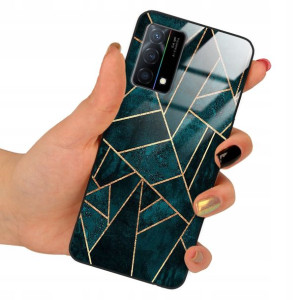 Etui GLASS do OPPO K9 Obudowa Marmurki TOP Wzory