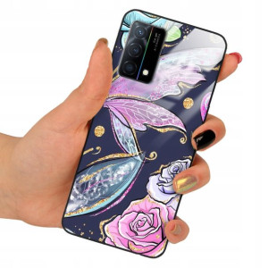 Etui Glass do OPPO K9 Obudowa Motyle Case Wzory
