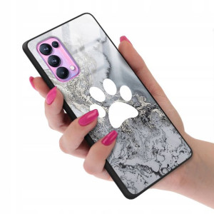 Etui GLASS do OPPO RENO 5 PRO Case Wiosenne Wzory