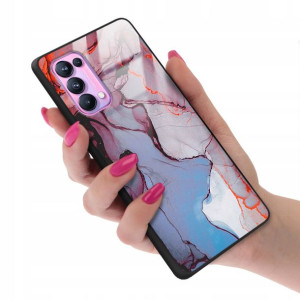 Etui GLASS do OPPO RENO 5 PRO Obudowa Case Wzory