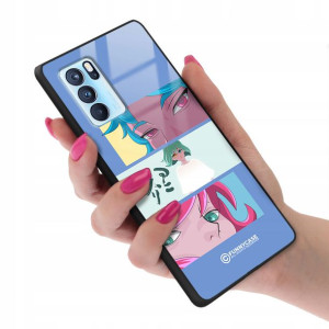 Etui Glass do OPPO RENO 6 Obudowa Case Anime Wzory