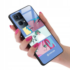 Etui Glass do OPPO RENO 7 PRO 5G Case Anime Wzory