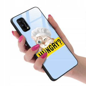Etui GLASS do REALME 7 PRO Case TEDDY Misie Wzory