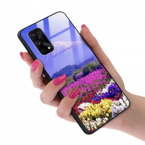 Etui GLASS do REALME X7 PRO Case Wiosenne Wzory