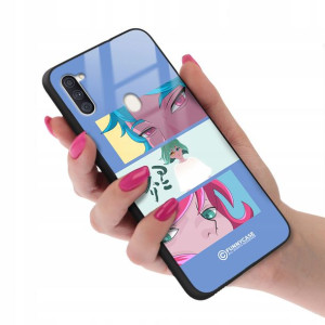 Etui Glass do SAMSUNG A11 Obudowa Case Anime Wzory