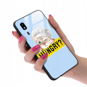 Etui GLASS do SAMSUNG A2 CORE TEDDY Misie Wzory