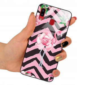 Etui Glass do SAMSUNG A20 Modne Top 100 Wzory