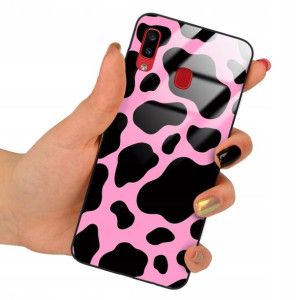 Etui Glass do SAMSUNG A20 Obudowa Case Dużo Wzorów
