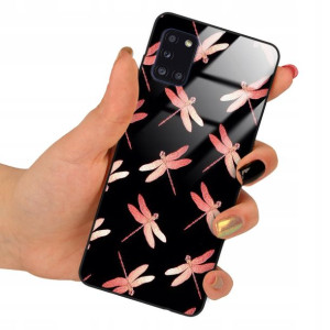Etui Glass do SAMSUNG A31 Obudowa Motyle Top Wzory
