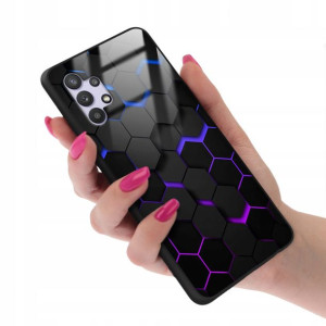 Etui Glass do SAMSUNG A32 4G Kolorowe Modne Wzory