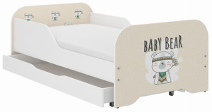Łóżko dziecięce MIKI 140x70  BABY BEAR