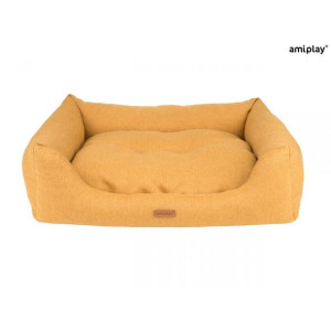 Amiplay Legowisko Sofa Montana Dla Psa Rozmiar S Żółte