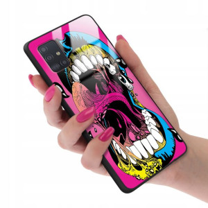 Etui Glass do SAMSUNG A51 Obudowa Case TOP Wzory