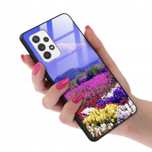 Etui GLASS do SAMSUNG A52 4G Case Wiosenne Wzory