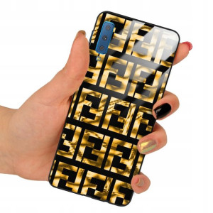Etui GLASS do SAMSUNG A7 2018 Modne Piękne Wzory