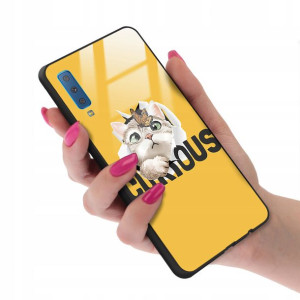 Etui GLASS do SAMSUNG A7 2018 TEDDY Misie Wzory