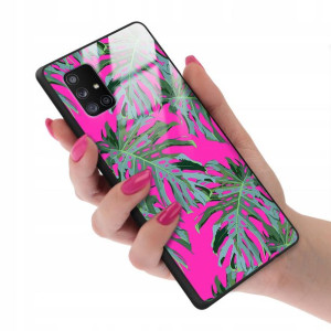 Etui Glass do SAMSUNG A71 5G Case Wakacyjne Wzory