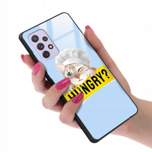 Etui GLASS do SAMSUNG A72 Case TEDDY Misie Wzory