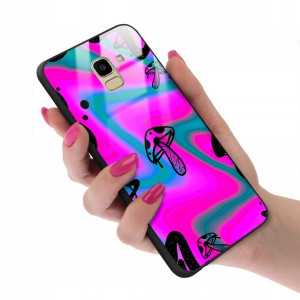 Etui Glass do SAMSUNG J6 2018 Obudowa Case Wzory