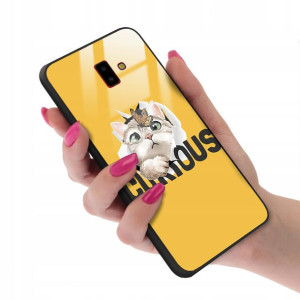 Etui GLASS do SAMSUNG J6 PLUS 2018 TEDDY Top Wzory