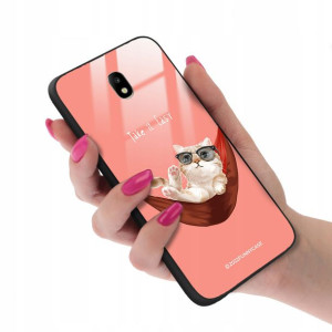 Etui GLASS do SAMSUNG J7 2017 TEDDY Misie Wzory