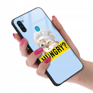 Etui GLASS do SAMSUNG M11 Case TEDDY Misie Wzory