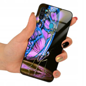 Etui Glass do SAMSUNG M11 Obudowa Motyle Top Wzory