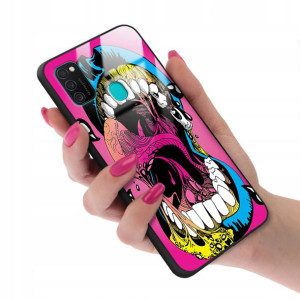Etui Glass do SAMSUNG M21 Obudowa Case TOP Wzory
