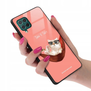 Etui GLASS do SAMSUNG M62 Case TEDDY Misie Wzory