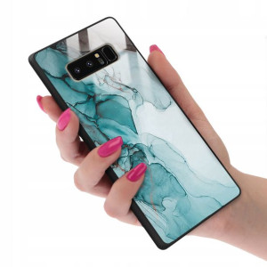 Etui GLASS do SAMSUNG NOTE 8 Obudowa Case Wzory