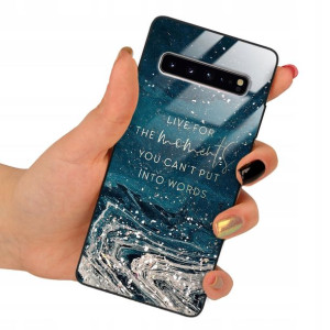 Etui GLASS do SAMSUNG S10 5G Case Marmurki Wzory
