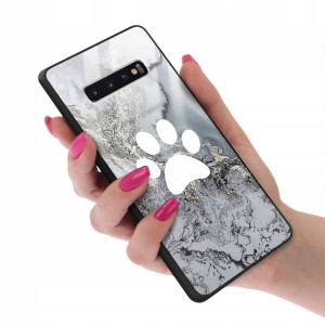 Etui GLASS do SAMSUNG S10 PLUS Case Wiosenne Wzory