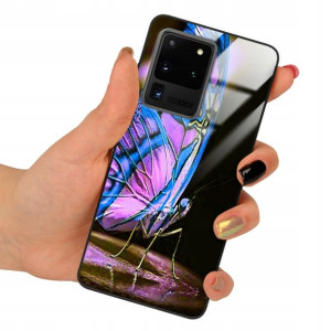 Etui Glass do SAMSUNG S20 ULTRA Case Motyle Wzory