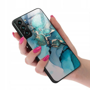 Etui Glass do SAMSUNG S22 PRO Case Marmurki Wzory