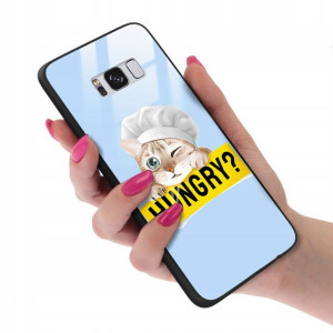 Etui GLASS do SAMSUNG S8 Case TEDDY Misie Wzory
