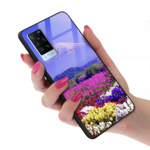 Etui GLASS do VIVO X60 Obudowa TOP Wiosenne Wzory