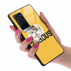 Etui GLASS do VIVO X60 PRO PLUS TEDDY Misie Wzory