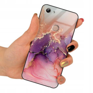 Etui GLASS do VIVO Y83 Obudowa Marmurki TOP Wzory
