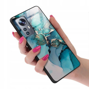Etui Glass do XIAOMI 12 Obudowa Marmurki Wzory