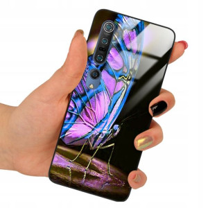 Etui Glass do XIAOMI MI 10 PRO Case Motyle Wzory